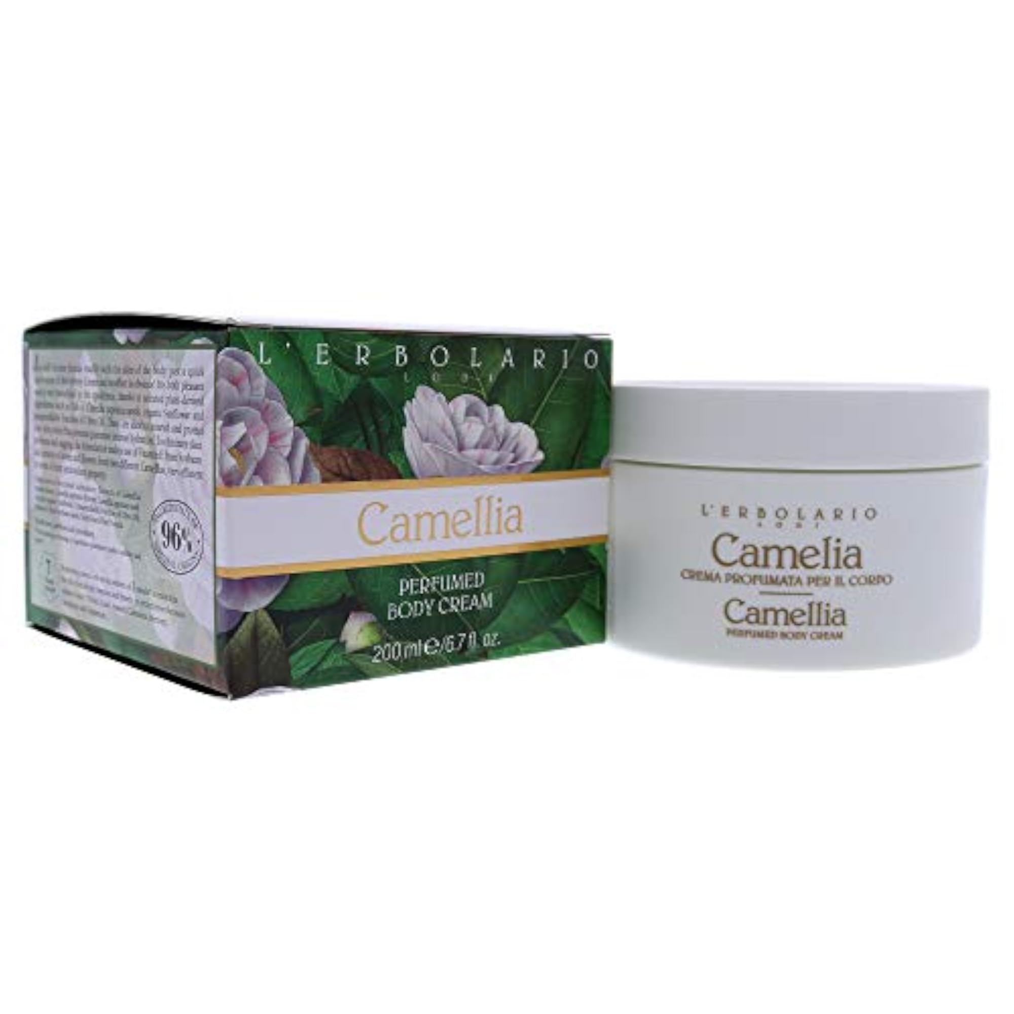 Camelia Body Cream, 6.7 Oz, Luxurious Hydration